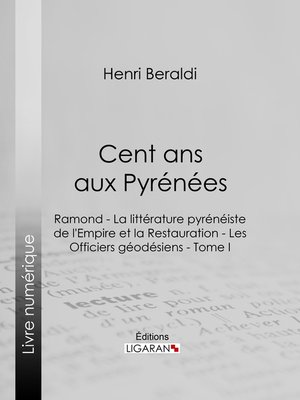 cover image of Cent ans aux Pyrénées